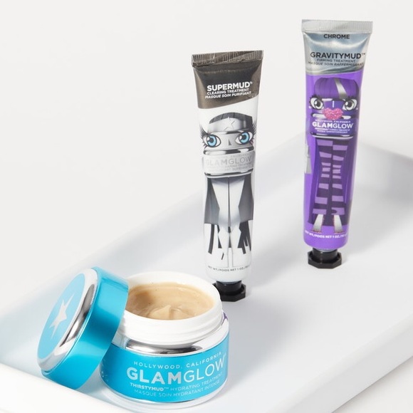 NEW GLAMGLOW Thirstymud Supermud Gravitymud Set - Picture 5 of 8